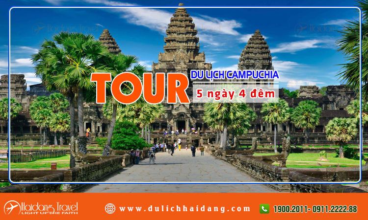 Tour Campuchia 5 ngày 4 đêm