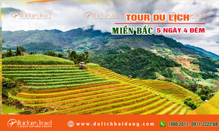 Tour miền bắc 5 ngày 4 đêm