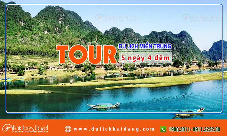 Tour miền trung 5 ngày 4 đêm