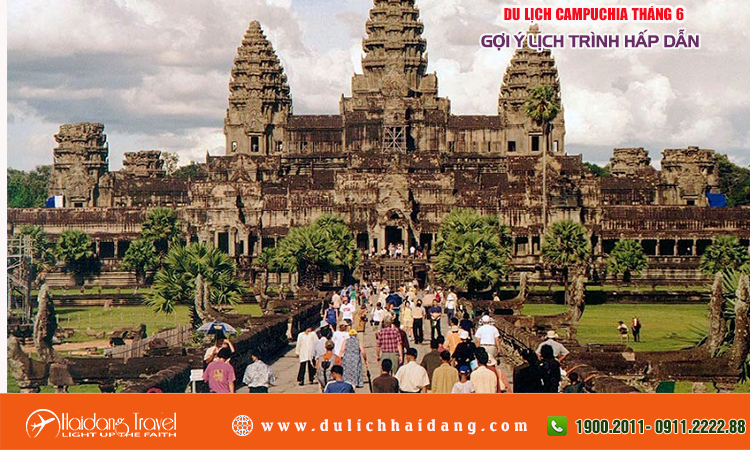 Du lịch Campuchia tháng 6
