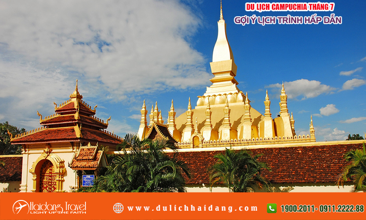 Du lịch Campuchia tháng 7