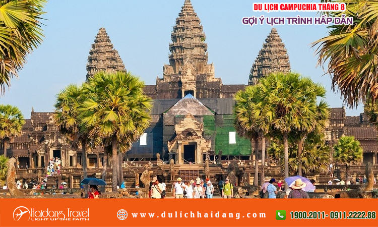 Du lịch Campuchia tháng 8
