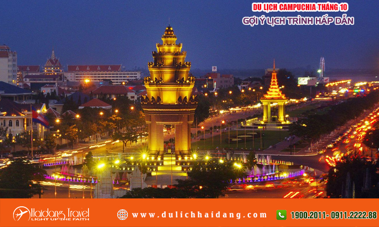 Du lịch Campuchia tháng 10