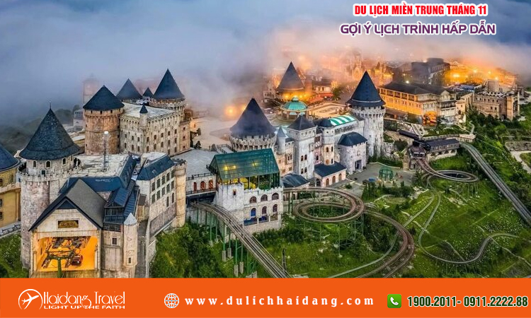 Du lịch miền Trung tháng 11