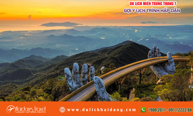 Du lịch Miền Trung tháng 7
