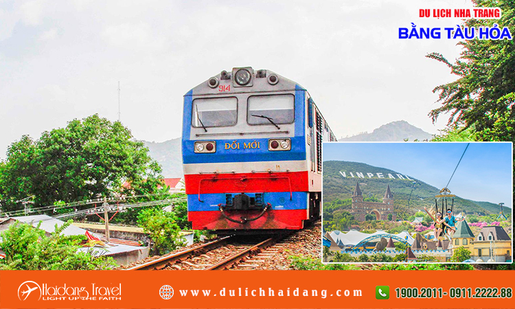 Du lịch bằng tàu hỏa từ TPHCM đi Nha Trang
