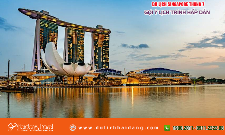 Du lịch Singapore tháng 7