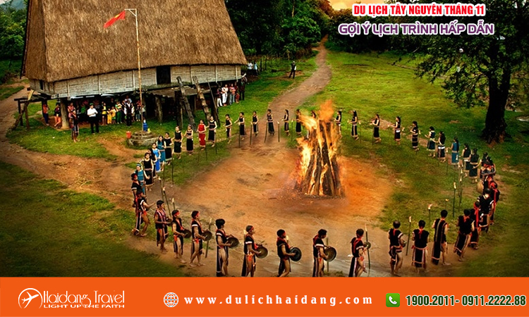 Du lịch Tây Nguyên tháng 11