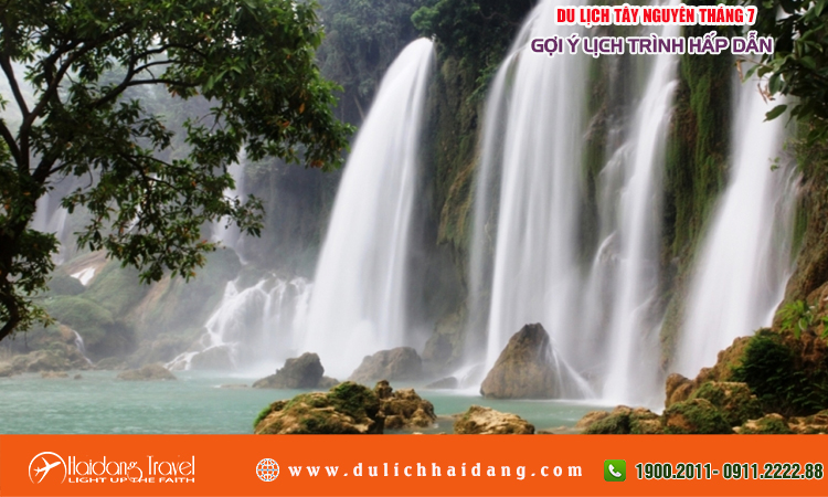 Du lịch Tây Nguyên tháng 7