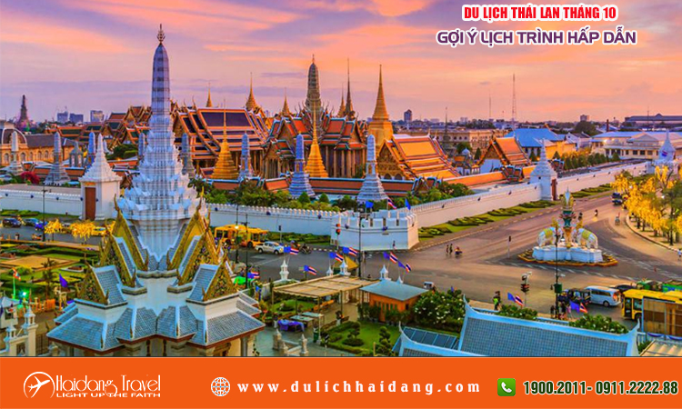 Du lịch Thái Lan tháng 10