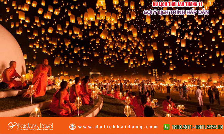 Du lịch Thái Lan tháng 11