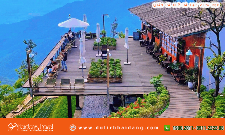 Quán cà phê Đà Lạt view đẹp