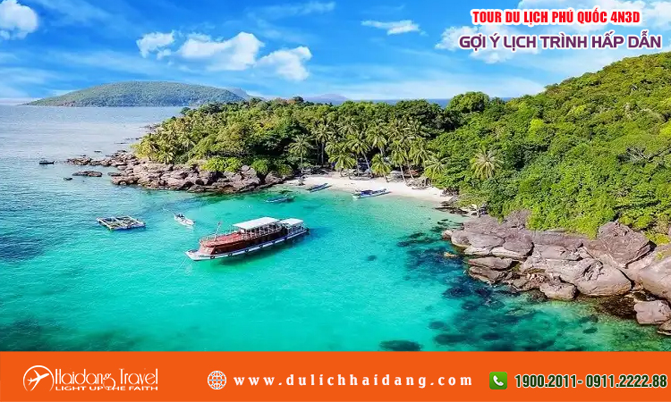 Tour Phú Quốc 4 ngày 3 đêm từ TPHCM