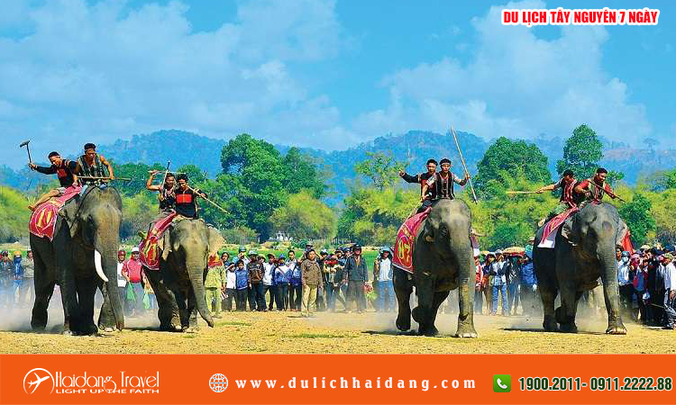 Tour du lịch Tây Nguyên 7 ngày