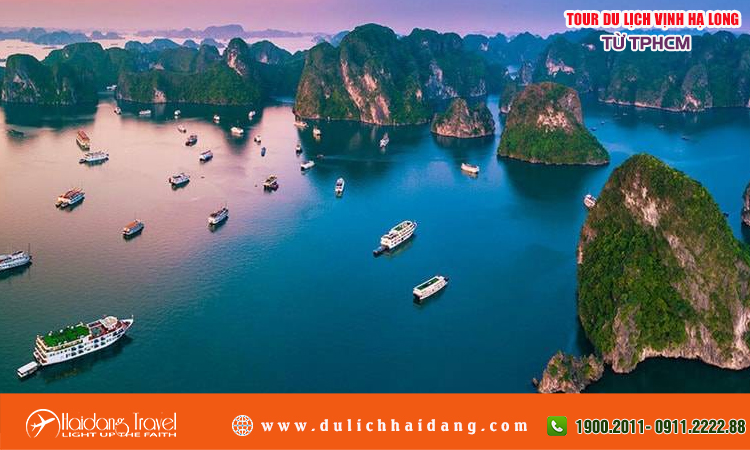 Tour du lịch Vịnh Hạ Long từ TPHCM