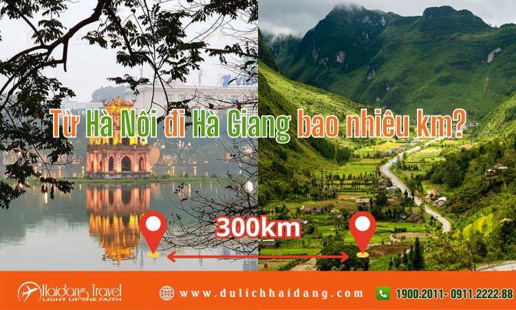 Từ Hà Nội đi Hà Giang bao nhiêu km
