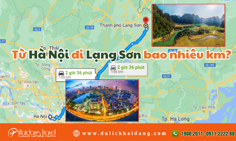 Từ Hà Nội đi Lạng Sơn bao nhiêu km?