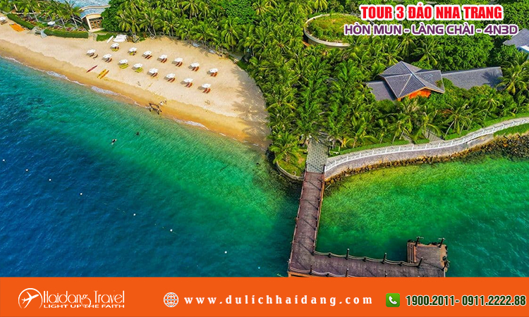 Tour 3 đảo Hòn Mun Làng Chài Hòn Tằm