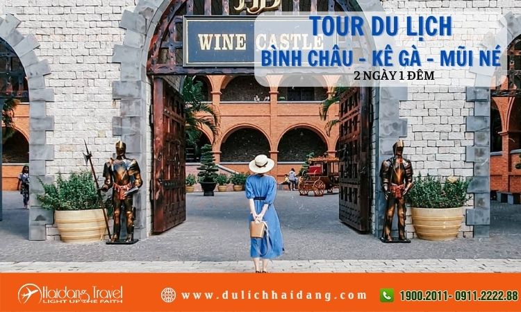 Tour du lịch Bình Châu Kê Gà Mũi Né 2 ngày 1 đêm 