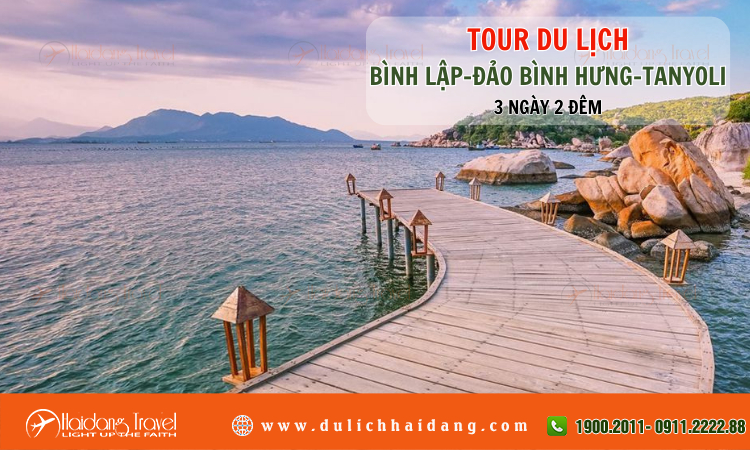 Tour Bình Lập Đảo Bình Hưng Tanyoli 3 ngày 2 đêm 