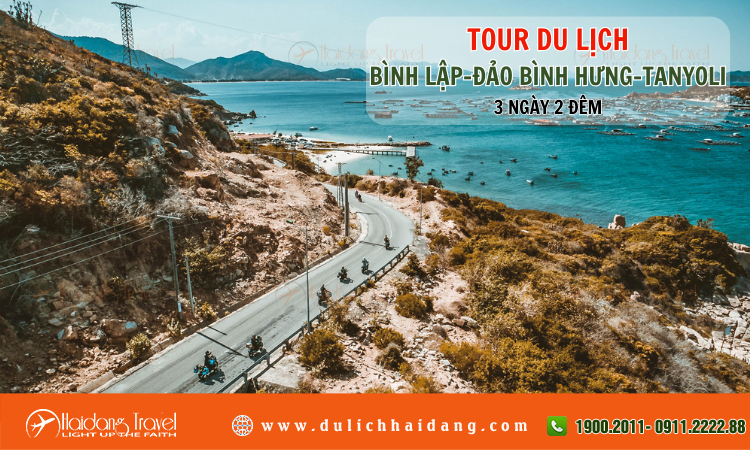 Tour Bình Lập Đảo Bình Hưng Tanyoli 3 ngày 2 đêm 