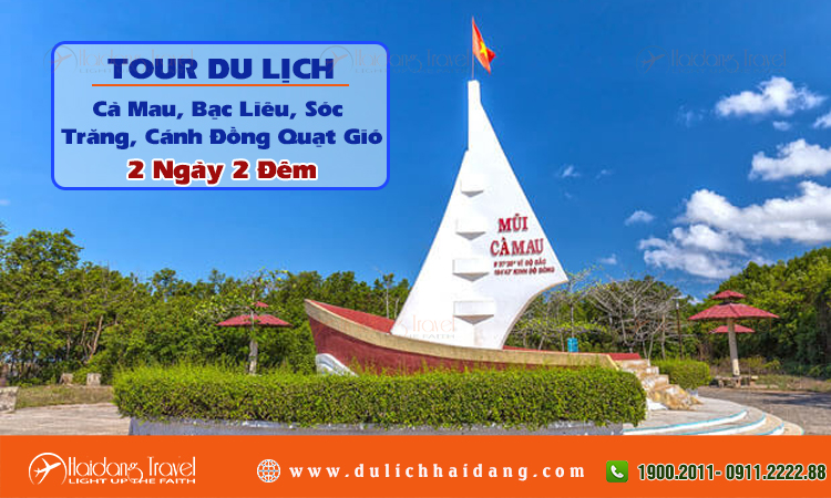 Tour Cà Mau Bạc Liêu Sóc Trăng 2 ngày 2 đêm