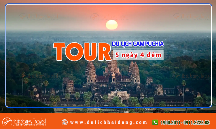 Tour Campuchia 5 ngày 4 đêm