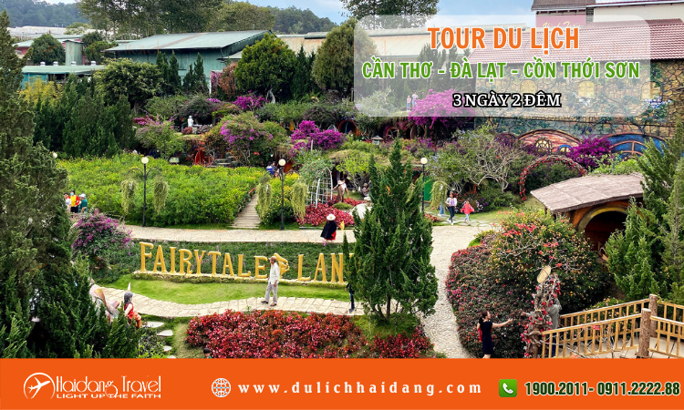 Tour Cần Thơ Đà Lạt Chợ Nổi Cái Răng 3 ngày 2 đêm 