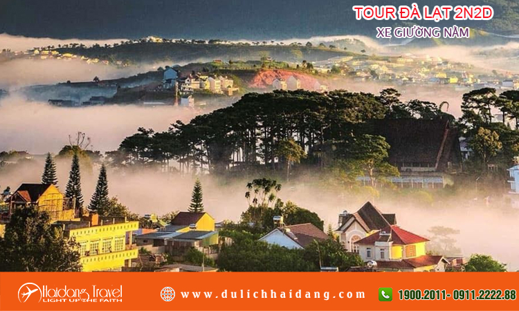 Tour Đà Lạt 2 ngày 2 đêm xe giường nằm