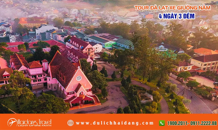 Tour Đà Lạt 4 ngày 3 đêm xe giường nằm