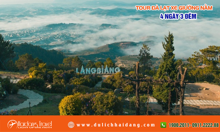 Tour Đà Lạt 4 ngày 3 đêm xe giường nằm