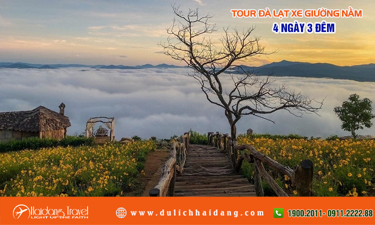 Tour Đà Lạt 4 ngày 3 đêm xe giường nằm