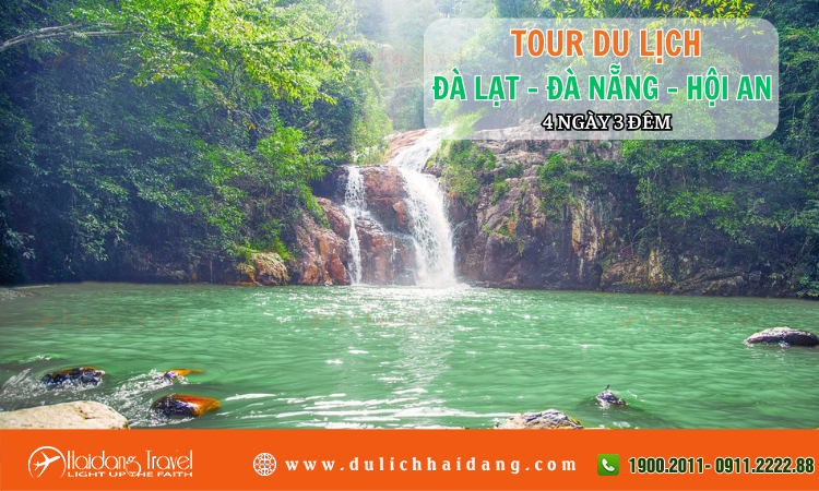 Tour Đà Lạt Đà Nẵng Hội An 4 ngày 3 đêm 