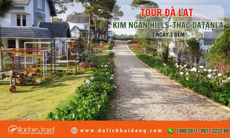 Tour Đà Lạt Kim Ngân Hills Thác Datanla 3 ngày 3 đêm 