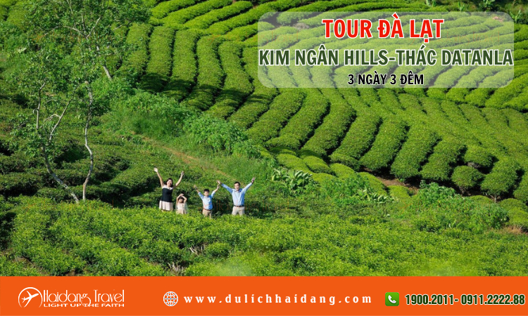 Tour Đà Lạt Kim Ngân Hills Thác Datanla 3 ngày 3 đêm 