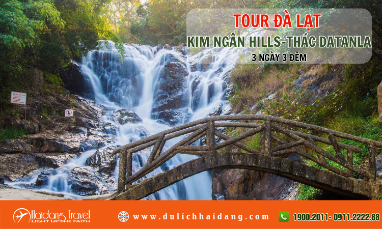 Tour Đà Lạt Kim Ngân Hills Thác Datanla 3 ngày 3 đêm 