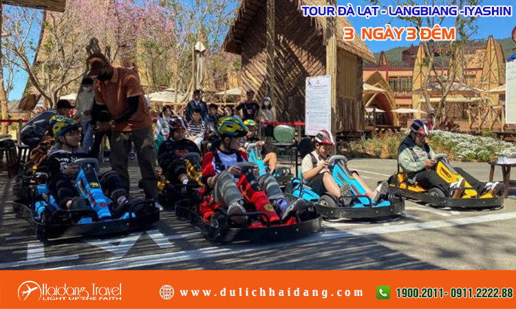Tour Đà Lạt - Langbiang - Vườn Châu Âu - Thị Trấn Iyashin 3N3D