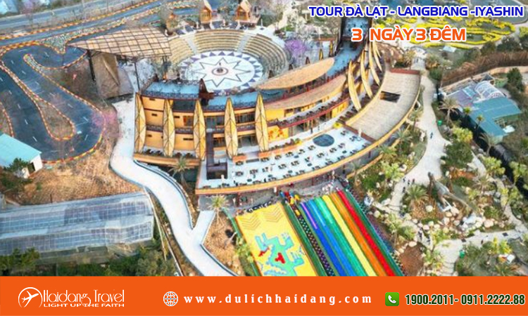 Tour Đà Lạt - Langbiang - Vườn Châu Âu - Thị Trấn Iyashin 3N3D