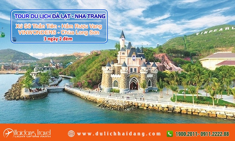 Tour Đà Lạt Nha Trang 3 ngày 2 đêm