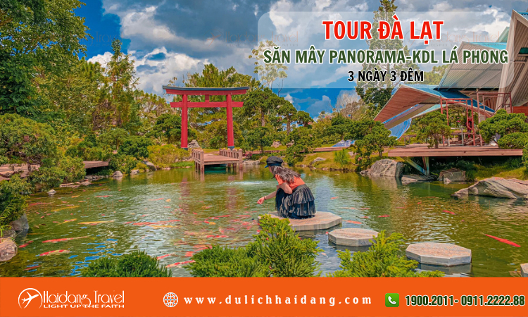 Tour Đà Lạt Săn Mây Panorama KDL Lá Phong 3 ngày 3 đêm 