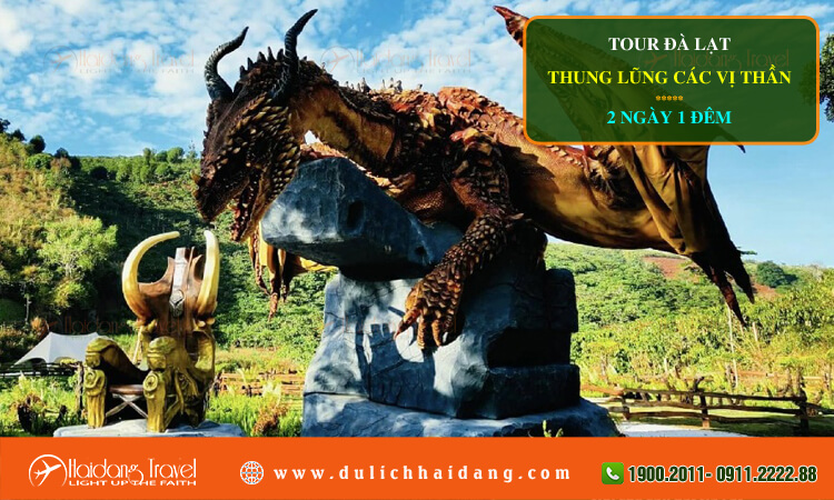 Tour Đà Lạt Thung Lũng Các Vị Thần 2 ngày 1 đêm
