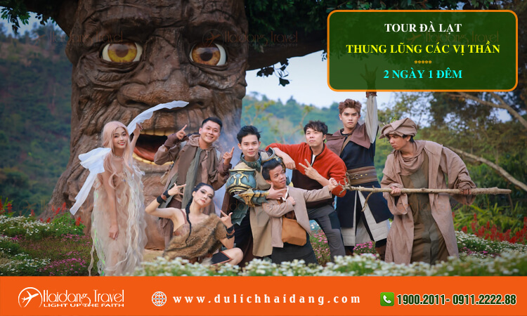 Tour Đà Lạt Thung Lũng Các Vị Thần 2 ngày 1 đêm