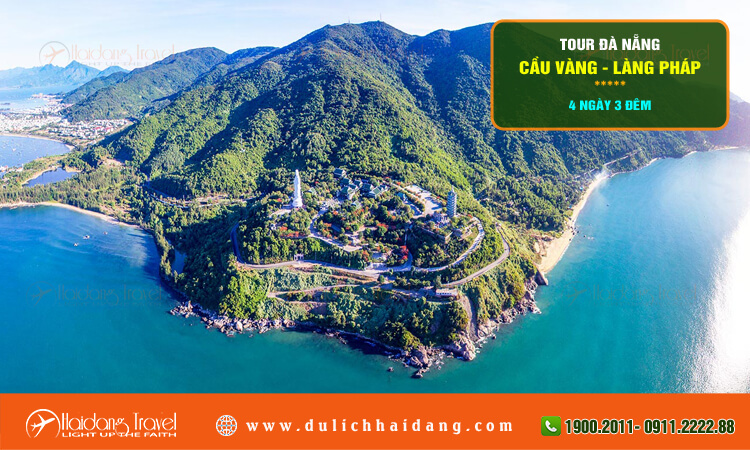Tour Đà Nẵng Cầu Vàng - Làng Pháp 4 ngày 3 đêm