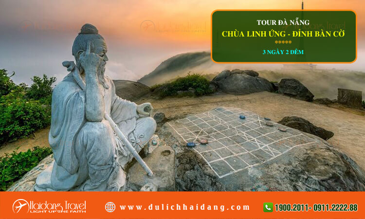 Tour Đà Nẵng Chùa Linh Ứng Đỉnh Bàn Cờ 3 ngày 2 đêm