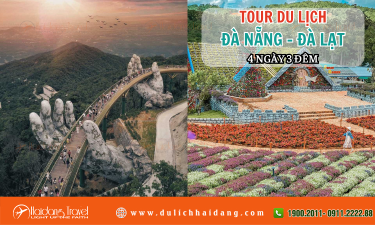 Tour Đà Nẵng Đà Lạt 4 ngày 3 đêm 