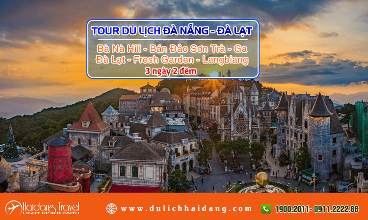 Tour Đà Nẵng Đà Lạt 3 ngày 2 đêm