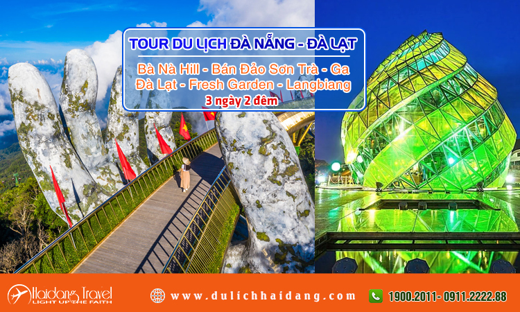 Tour Đà Nẵng Đà Lạt 3 ngày 2 đêm