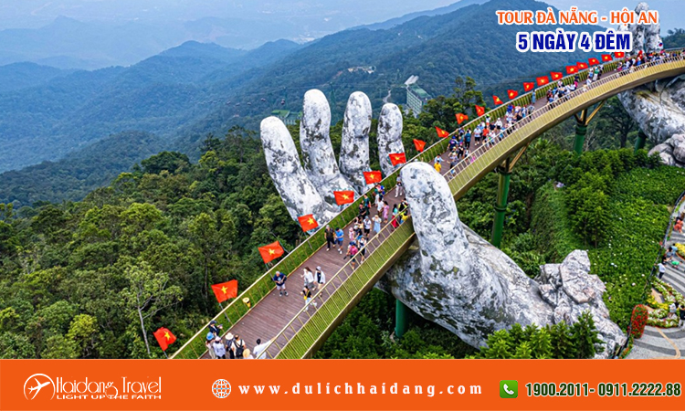 Tour du lịch Đà Nẵng - Hội An 5 ngày 4 đêm