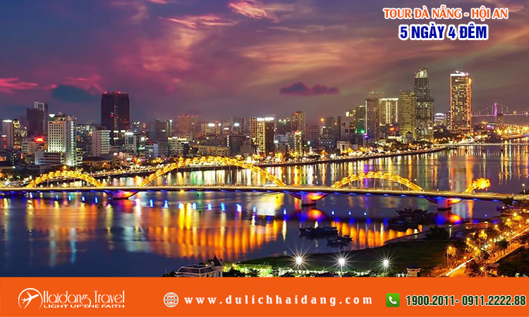 Tour du lịch Đà Nẵng - Hội An 5 ngày 4 đêm