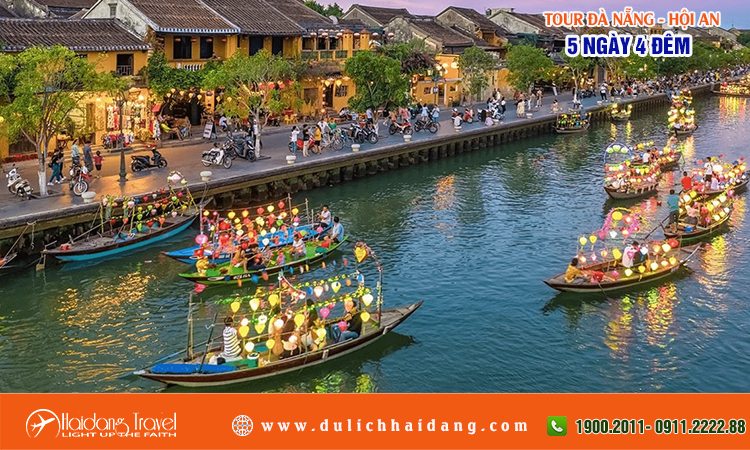 Tour du lịch Đà Nẵng - Hội An 5 ngày 4 đêm